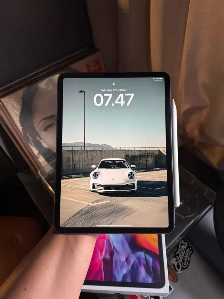 ipad pro 2020 gen 2 256gb wifi + celluler inter + apple pencil gen 2