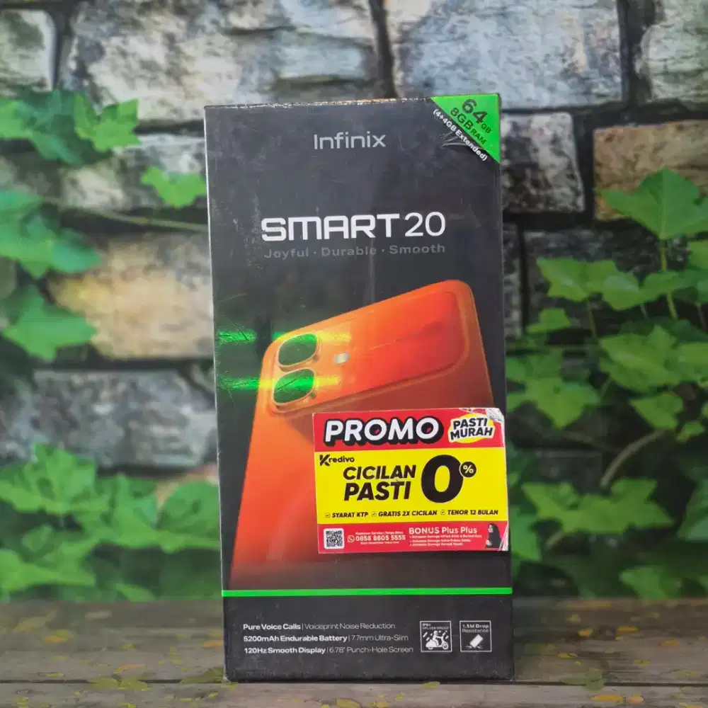 Promo spesial kredit hp Infinix smart 20 cicilan mulai 200ribuan aja