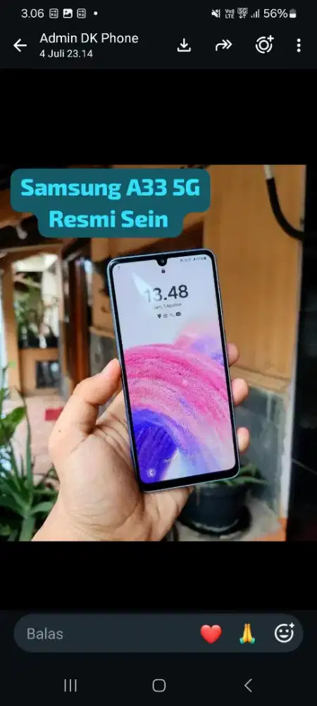 Samsung A33 5G Amoled Resmi Indonesia