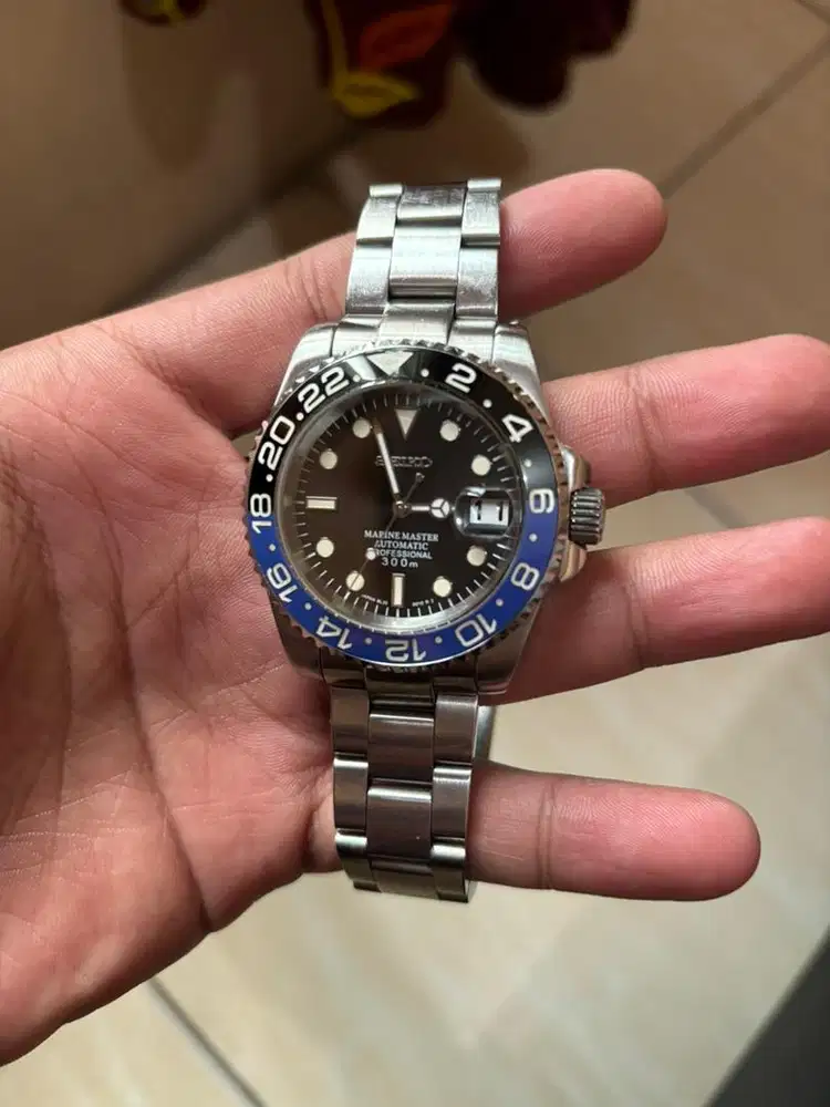 Seiko Submariner Batman Sapphire