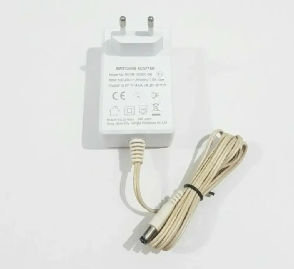 Adaptor Charger Air Purifier Model GQ48-120400-AG 12V 4A 48W Original