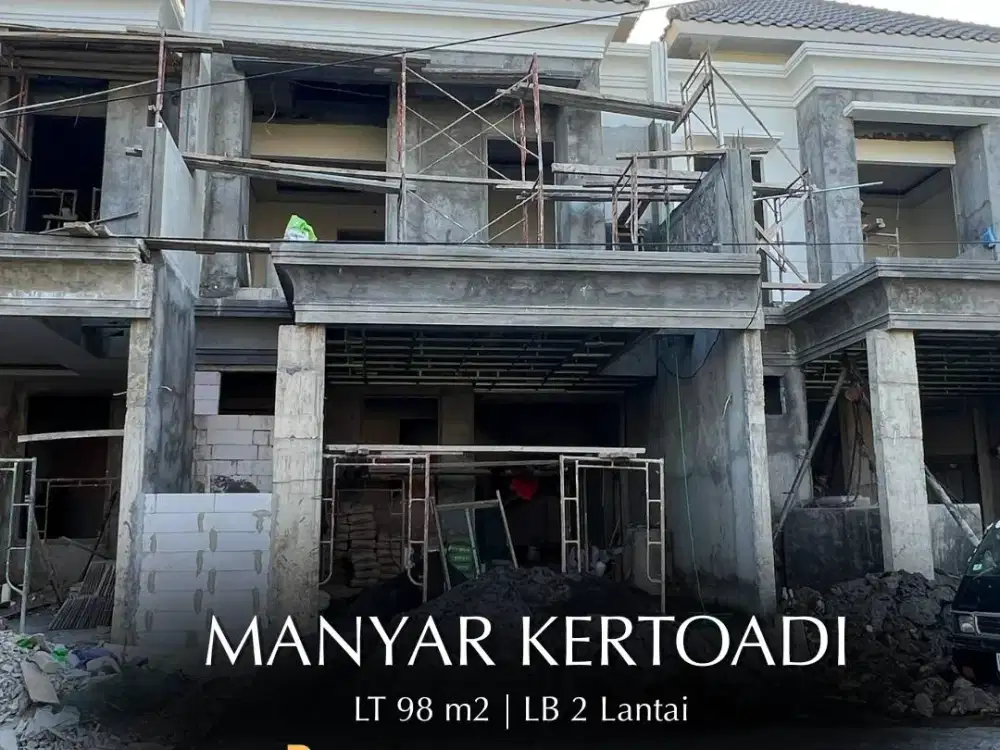 Jual rumah di Kawasan Prestisius Manyar Kertoadi