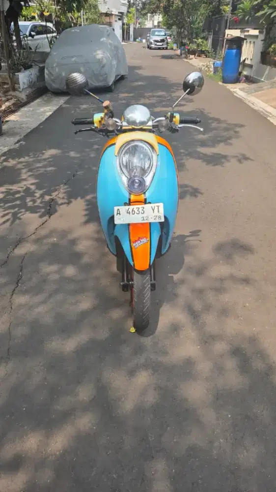 JUAL MOTOR SCOOPY TAHUN 2012