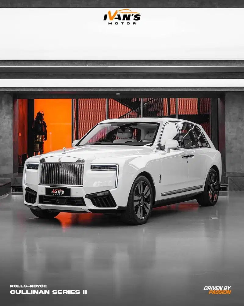 ROLLS ROYCE CULINAN SERIES II 2025 English White On Grace White. READY