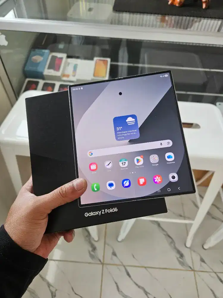 Samsung Z Fold 6 256gb Silvershadow Resmi SEIN