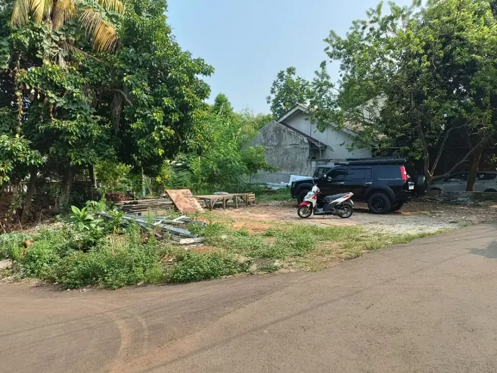 TANAH DI JUAL DI CIBUBUR LOKASI BELAKANG PLASA CIBUBUR HARGA NEGO