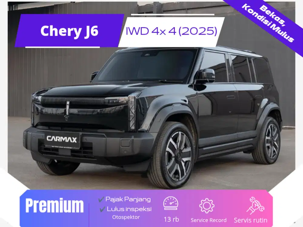 Chery J6 IWD 4x4 tahun 2025