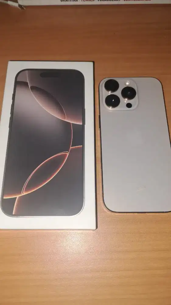 Dijual iPhone 16 Pro 256 GB Like New