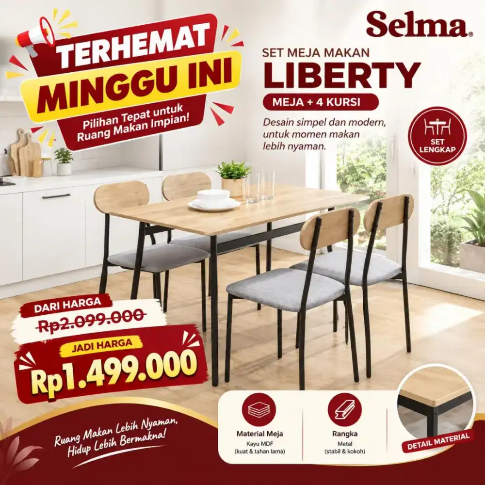 MEJA MAKAN BY SELMA