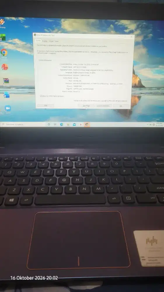 Dijual Laptop Asus X441B
