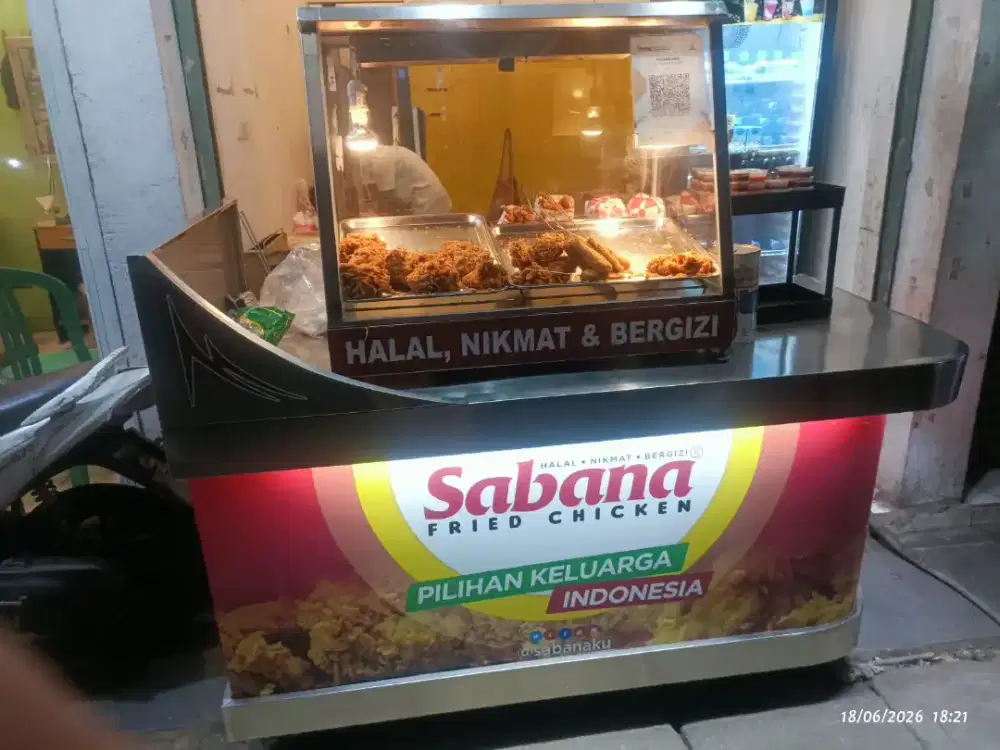D jual gerobak+ kemitraan sabana