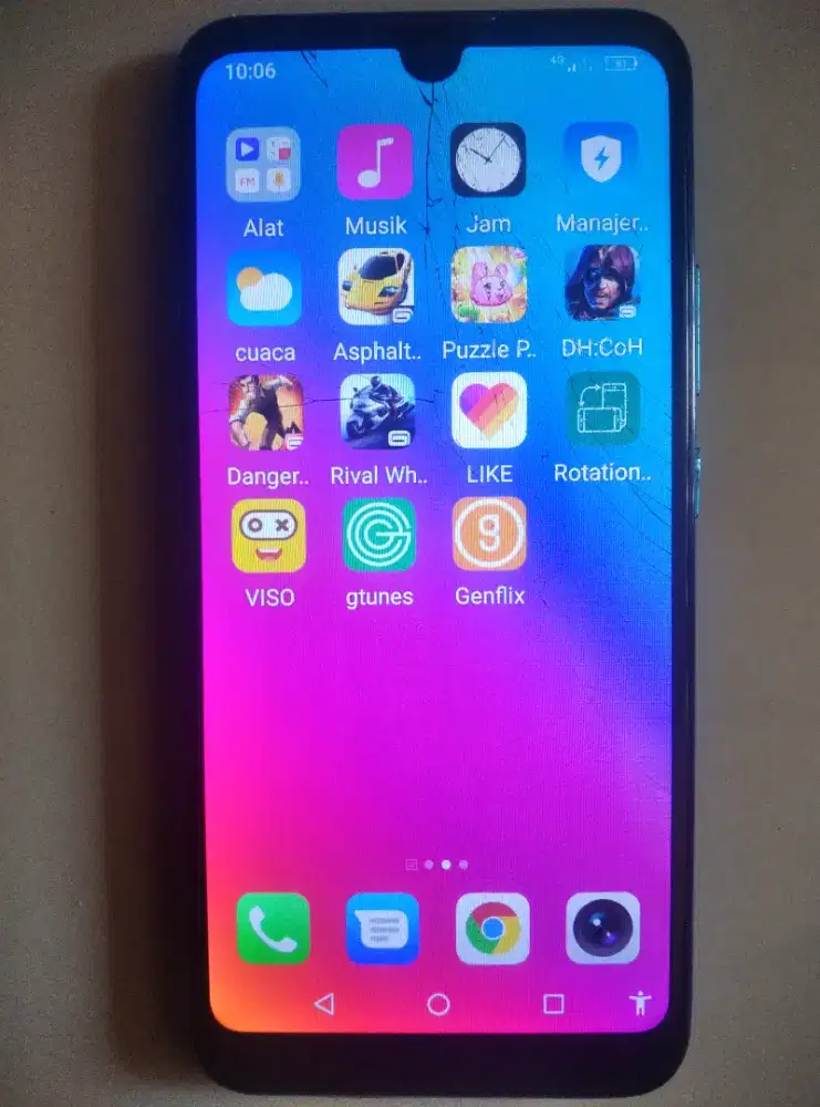 Advan G3 Pro 4/64 GB Layar Retak Batangan