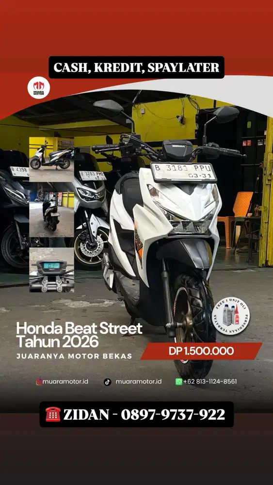 HONDA BEAT STREET 2026 SIAP PAKAI !!!