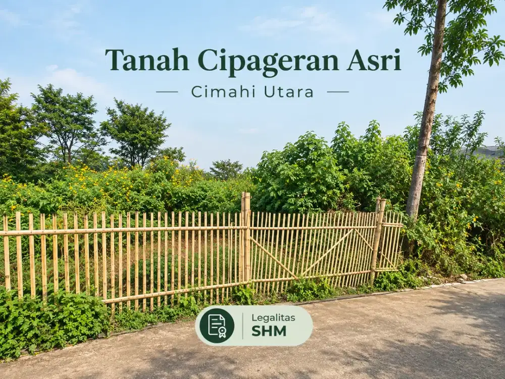 Tanah di Cipageran, Cimahi Utara - Dekat Alun Alun