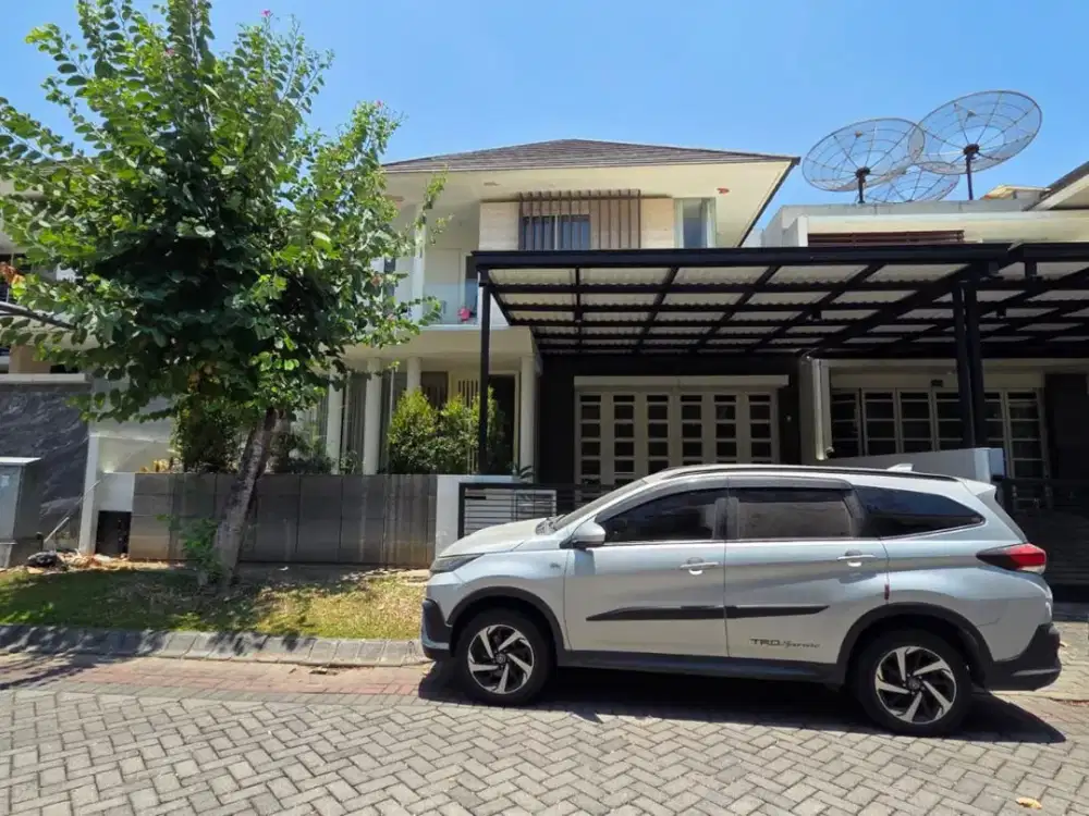 For Rent Rumah Siap Huni di Kawasan Elit Graha Family Blok VB Surabaya Barat