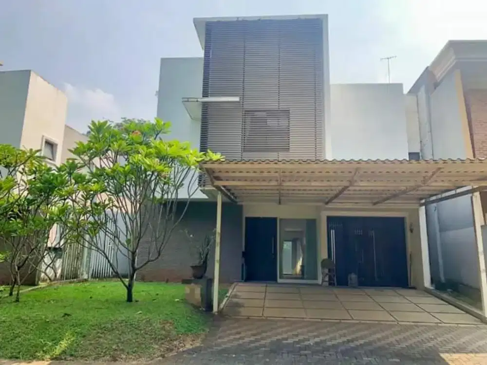 Disewakan Rumah di BSD City Vermont Parkland Rapih Siap Huni