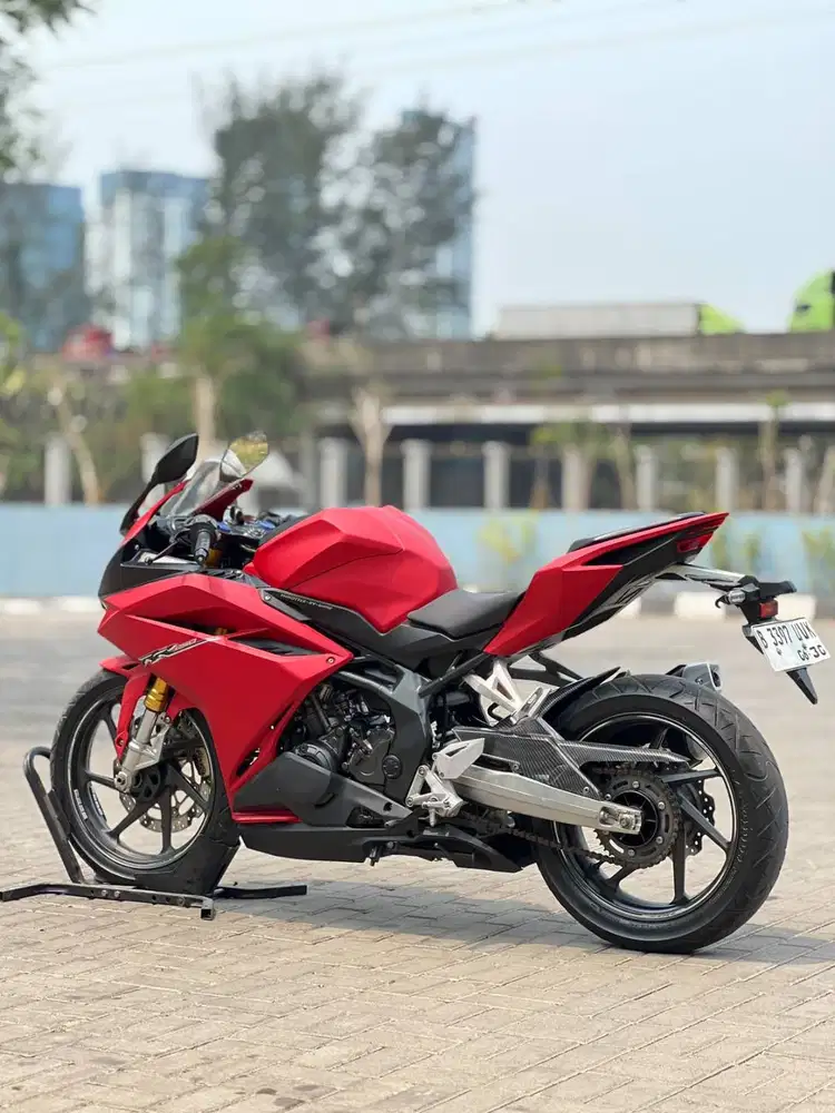 HONDA NEW CBR 250RR NON ABS 2020 MERAH DOFF KM LOW PAJAK PANJANG MULUS