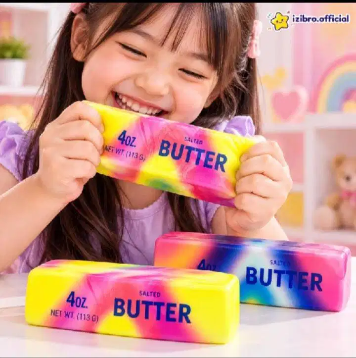 promo mainan anak squishy butter