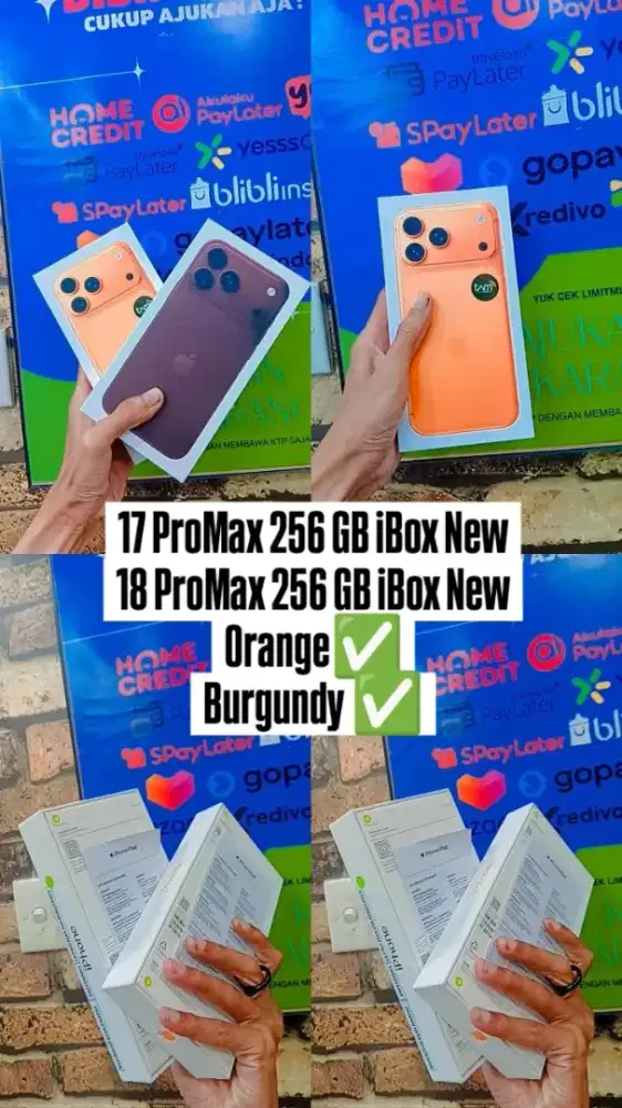 Iphone 17 18 ProMax 256 GB iBox New
