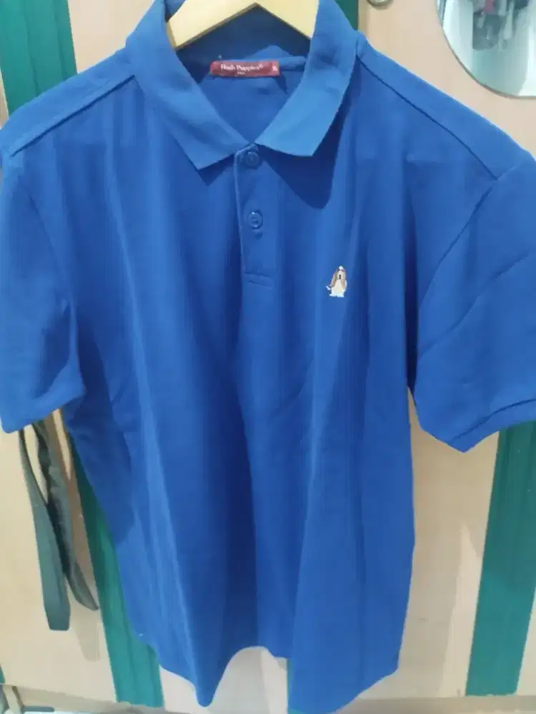 POLO BIRU HUS PUPPIES