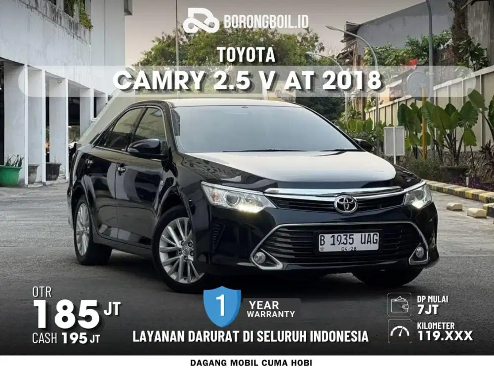 TERMURAH TOYOTA CAMRY 2.5 V AT 2018