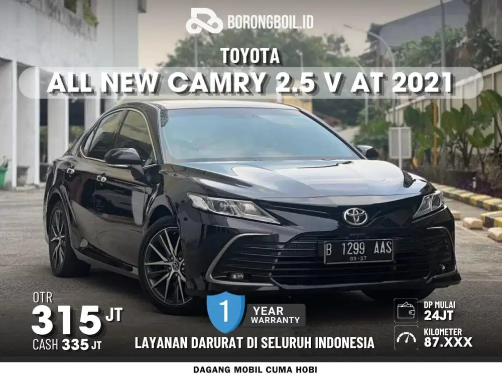 TOYOTA ALL NEW CAMRY 2.5 V AT 2021 PAJAK PANJANG