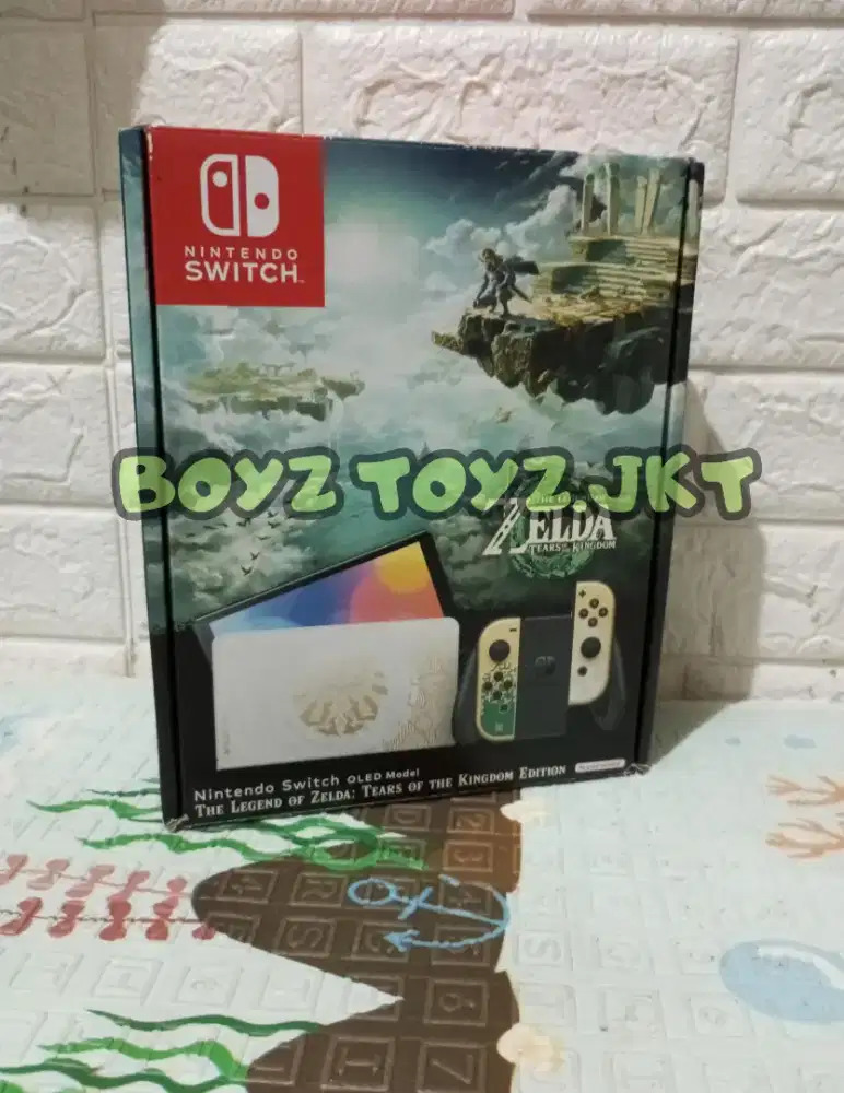 NINTENDO SWITCH OLED ZELDA EDITION OFW