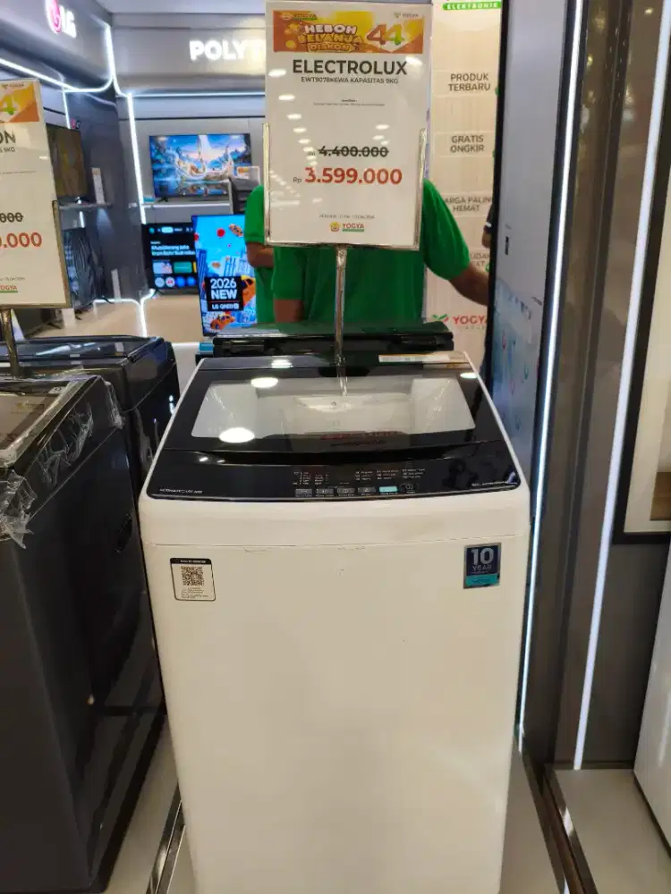Cash & Kredit Mesin Cuci ELECTROLUX EWT9078K6WA 9Kg