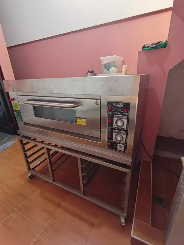 GETRA Gas Oven single deck 2 tray