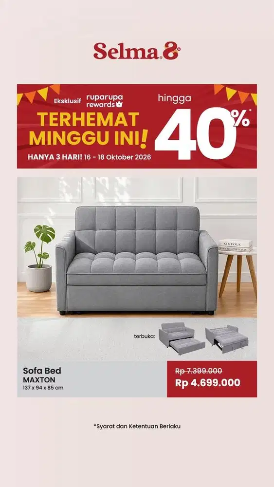 Sofa slepeer maxton