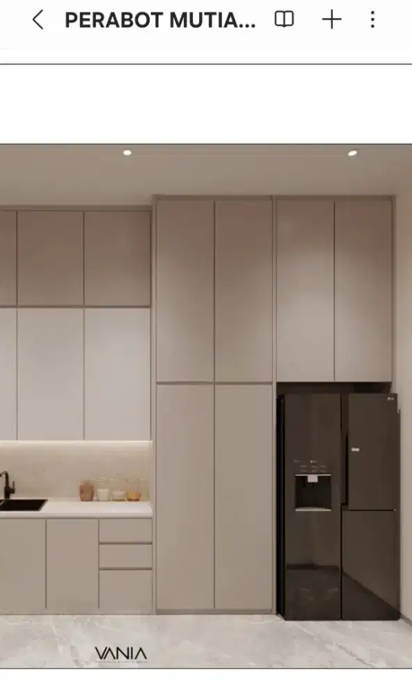 Jasa tempah Kitchen set dapur