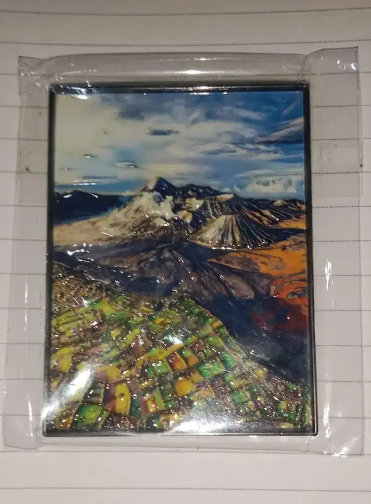 Magnet Kulkas Pemandangan Gunung Bromo