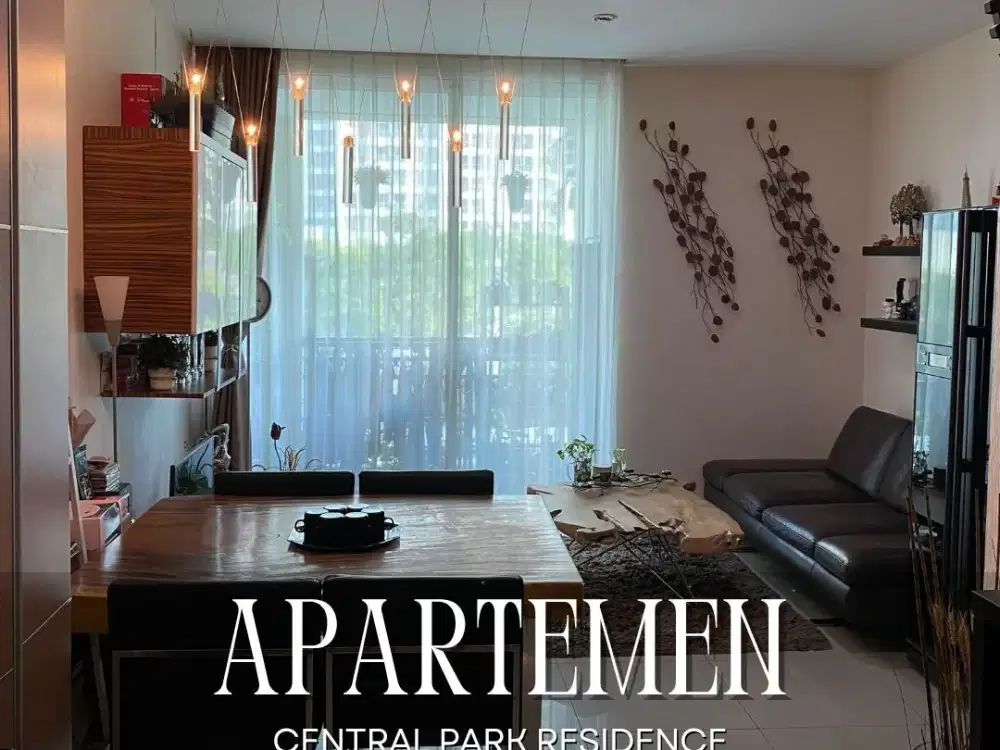 DIJUAL/DISEWA CEPAT APARTEMEN CENTRAL PARK TOWER ALAINA 2BR DI JAKARTA BARAT