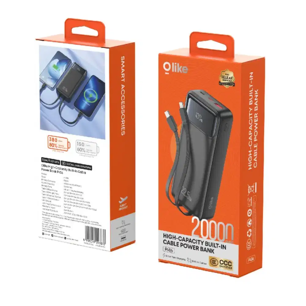 Powerbank Olike P406 20.rb mAh