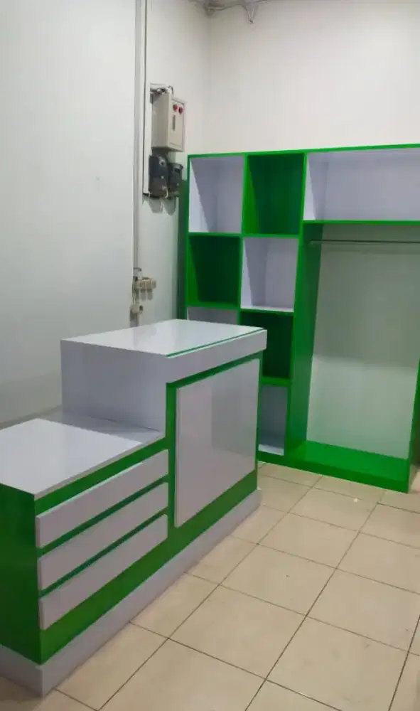 Meja - rak laundry custom