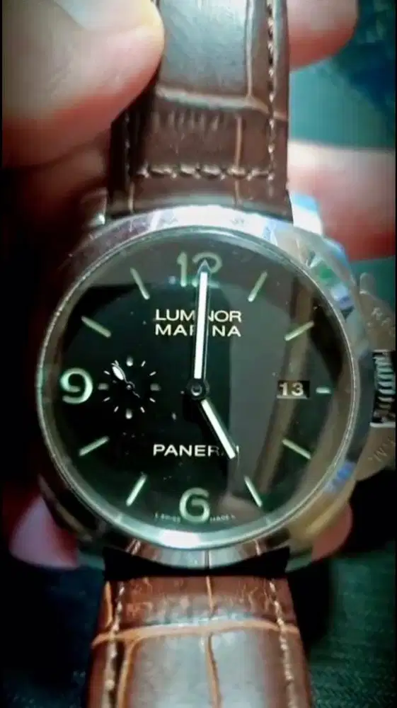 Luminor Panerai Marina Automatic. Mesin Cal.P9000.