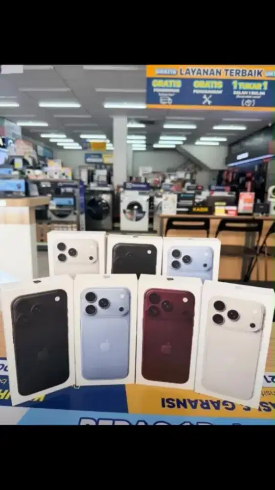 Promo cicilan. iPhone 18 pro/promax