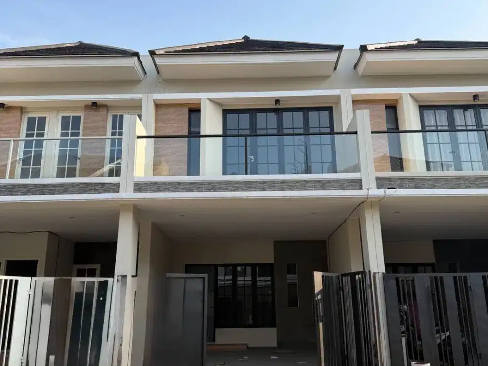 Rumah baru modern 2 lantai di Rungkut Harapan