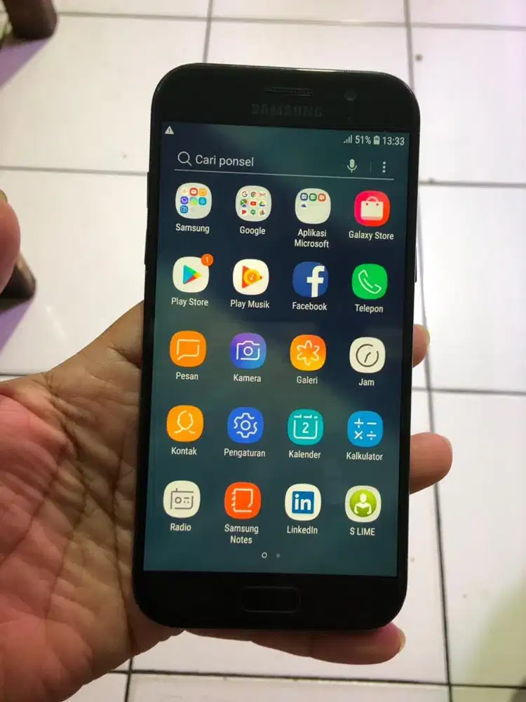 Samsung a5 2017 sat set