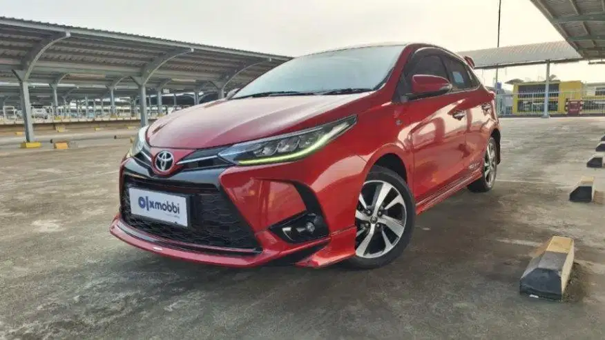 Pajak Panjang TDP 11JT - Toyota Yaris 1.5 S Bensin-AT 2021 Merah