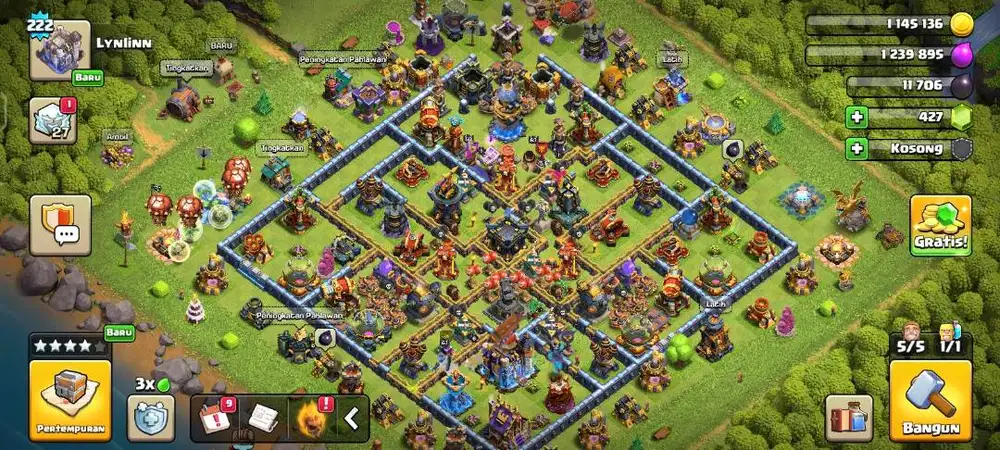 Town hall 18 Max aman