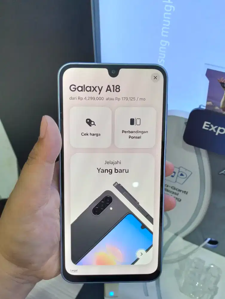 CICILAN SAMSUNG GALAXY A18