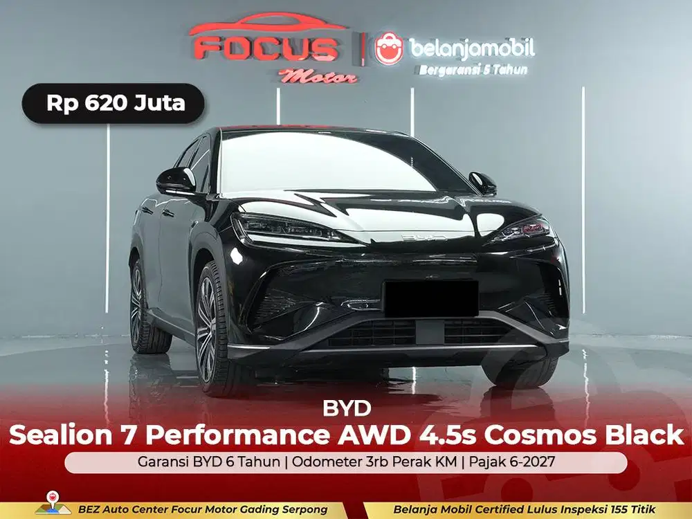 [ GARANSI 5THN AWD KM 3RB ] BYD Sealion 7 Performance 2024/2025/2026