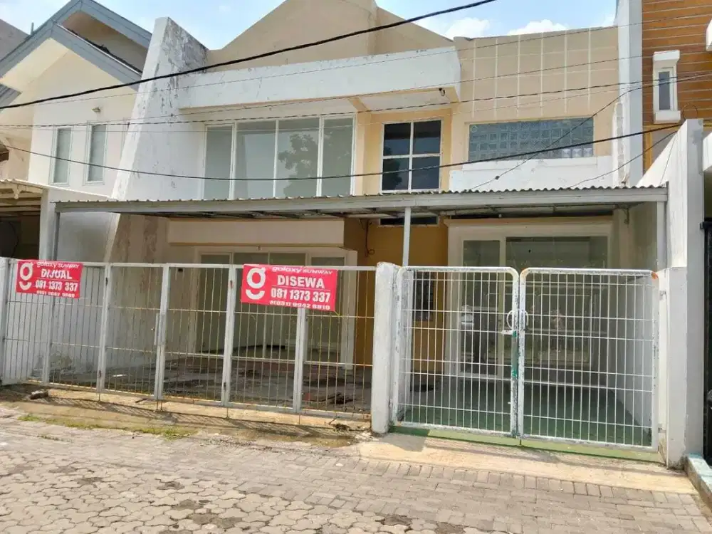 Babatan Mukti, bisa utk kantoran row jln lebar, dkt UNESA & Tol GS