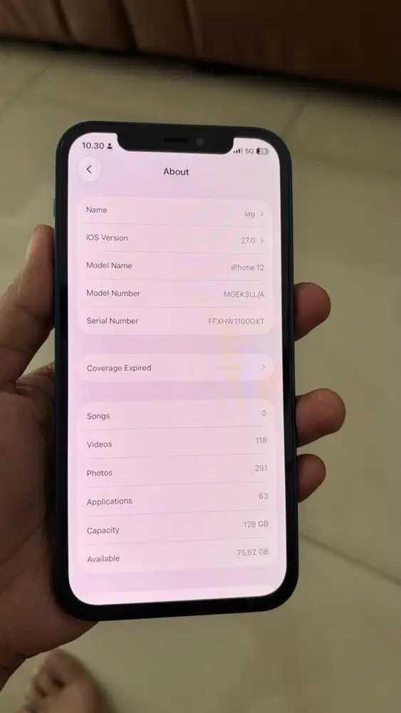 Iphone 12 128gb inter all operator bisa tt barter