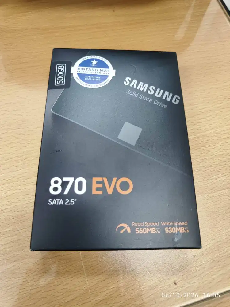 SSD Samsung Sata 870 Evo 500 GB
