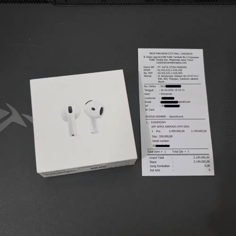 Airpods Gen 4 Ibox New Segel Resmi