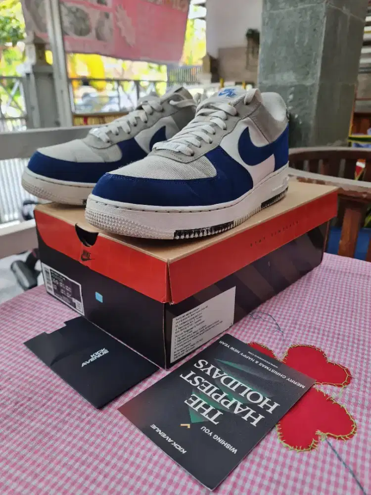 NIKE AIR FORCE 1 TIME WRAP LEGIT FULLSET ORIGINAL EX KICK AVENUE