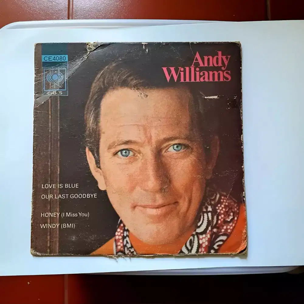 Vinyl Andy Williams Piringan Hitam 7 inch Honey