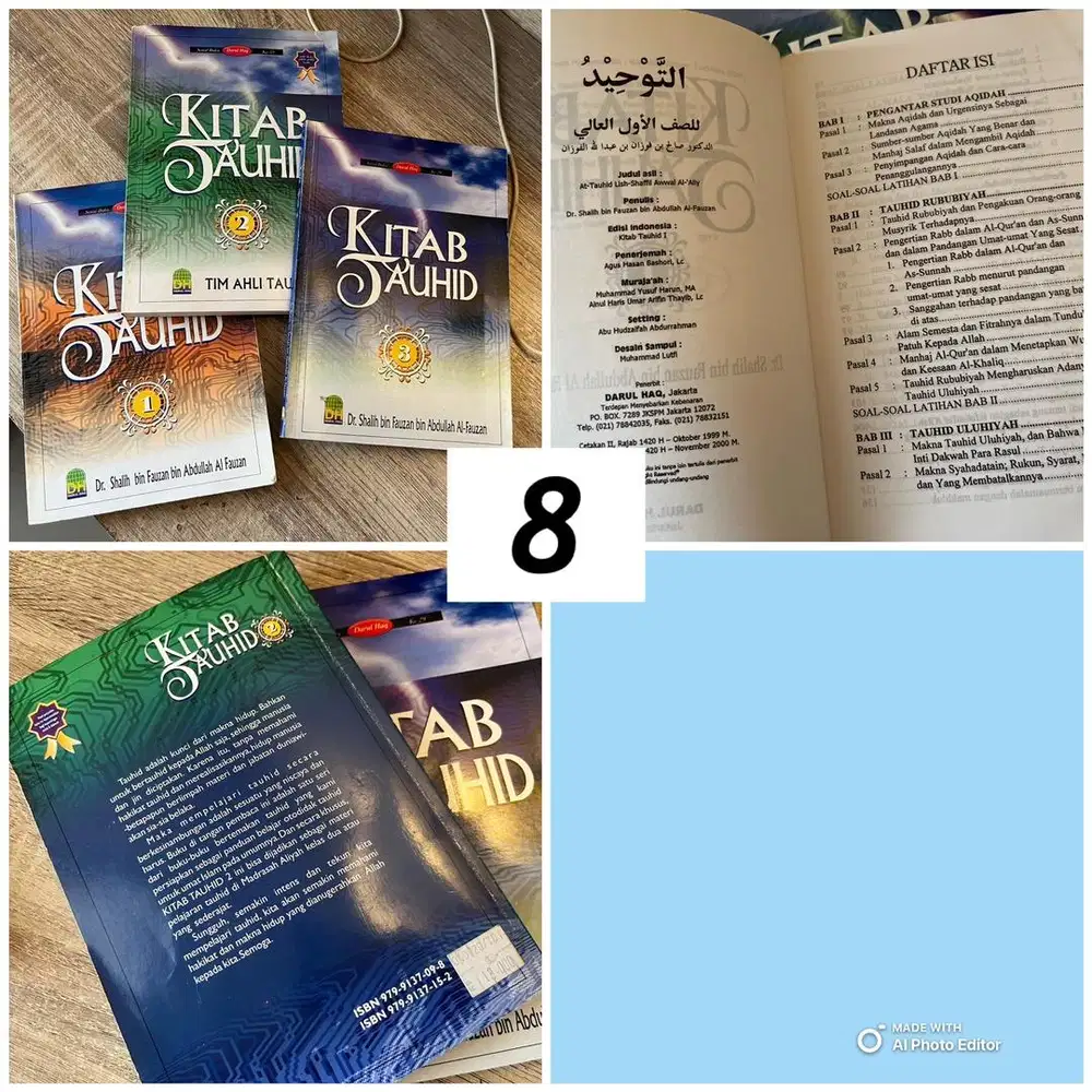 3 Buku Kitab Tauhid 20rb